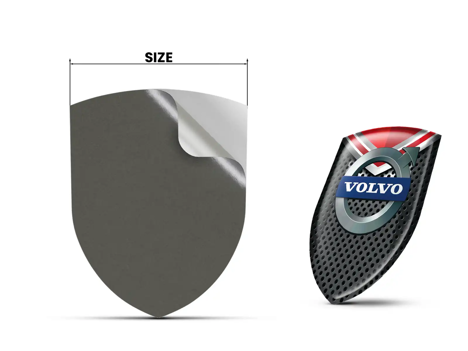 Volvo Car Back Window Stickers Universal Stylish Customizable